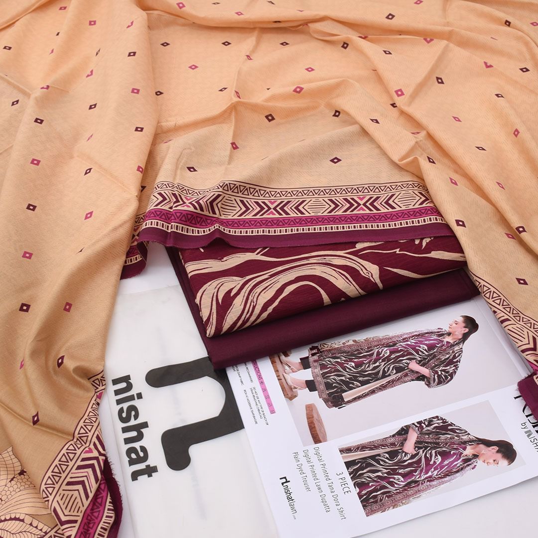 Nishat Lawn 3-Piece Digital Print Lawn