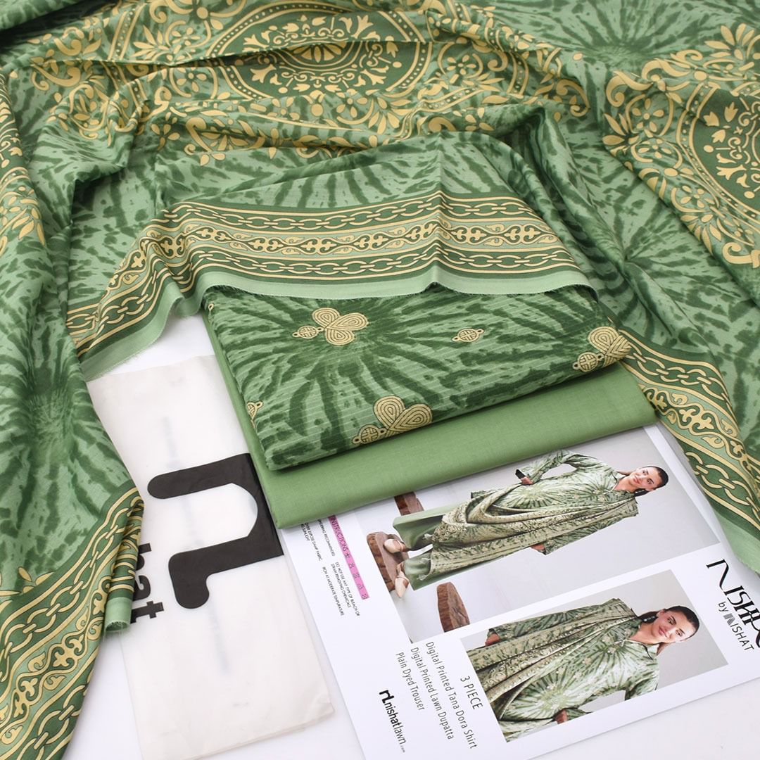 Nishat Lawn 3-Piece Digital Print Lawn