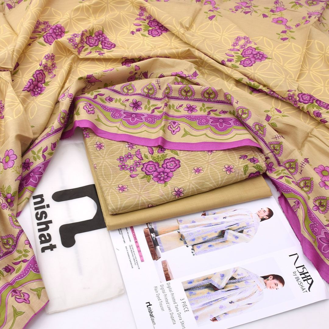 Nishat Lawn 3-Piece Digital Print Lawn