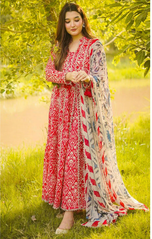Stitched UnStitched 2PC & 3PC High Quality Premium Lawn Frock