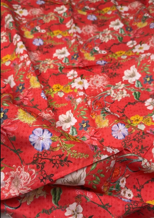 03-Piece Original Digital Print Branded Soft Khaddar with Doria Khaddar Dupatta