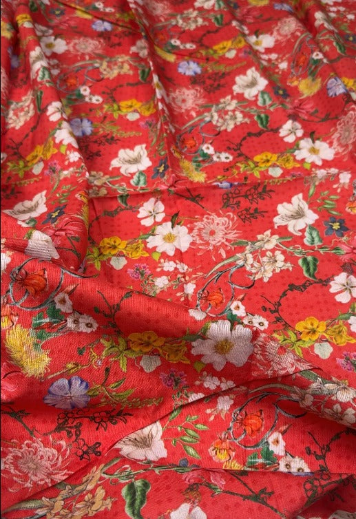 03-Piece Original Digital Print Branded Soft Khaddar with Doria Khaddar Dupatta