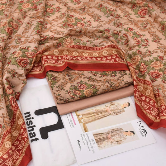 Nishat Lawn 3-Piece Digital Print Lawn