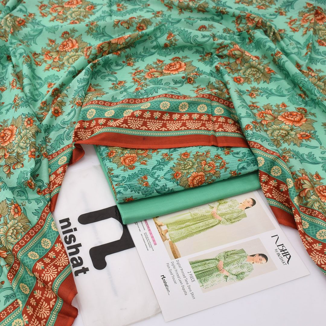 Nishat Lawn 3-Piece Digital Print Lawn