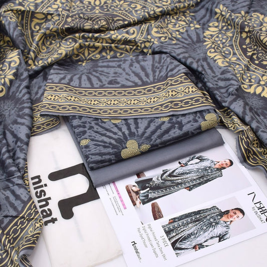 Nishat Lawn 3-Piece Digital Print Lawn