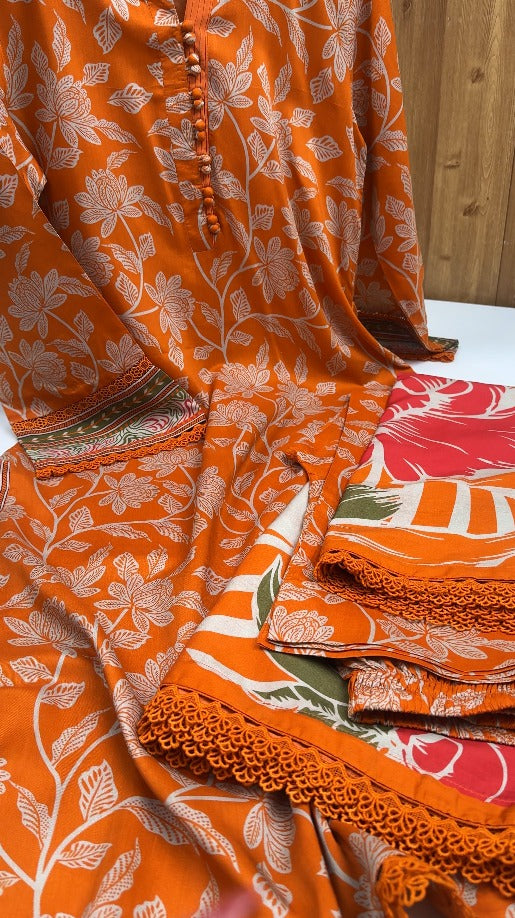 Stitched UnStitched 2PC & 3PC Premium Quality Lawn