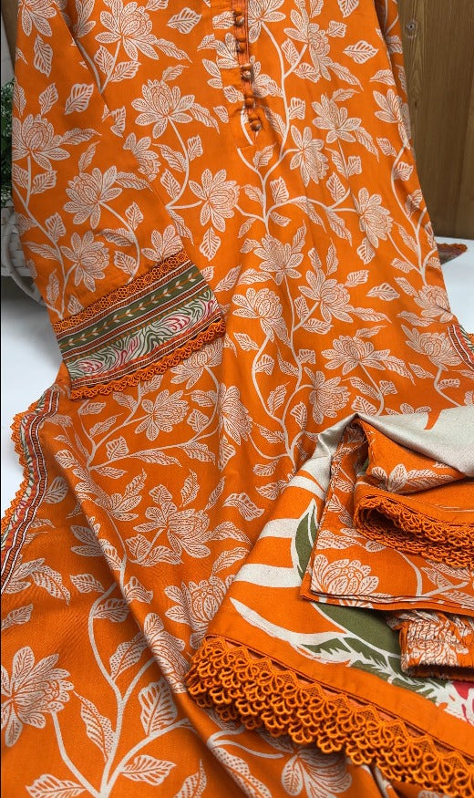 Stitched UnStitched 2PC & 3PC Premium Quality Lawn